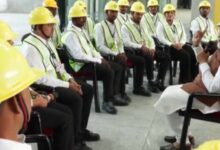 बुलेट ट्रेन परियोजना के श्रमवीरों ने पीएम मोदी से कहा— ना नाम चाहिए, ना इनाम, बस देश की तरक्‍की हमारा सम्मान