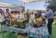 छत्तीसगढ़ के गांव तेन्दुवाही, महासमुंद में किसानों के लिए  सूखे सीधी बुआई धान पर गोष्ठी आयोजित