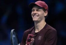 सिनर ने एटीपी फ़ाइनल्स के सेमीफ़ाइनल में जगह पक्की की