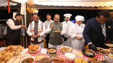 छत्तीसगढ़िया स्वाद से महक उठा केवड़िया:एकता नगर में छत्तीसगढ़ के पर्यटन एवं संस्कृति की गूंज