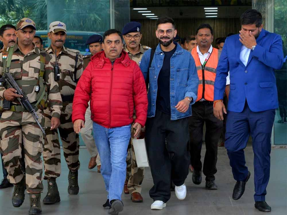 विराट कोहली रांची पहुंचे, 30 नवंबर को साउथ अफ्रीका से होगी बड़ी भिड़ंत
