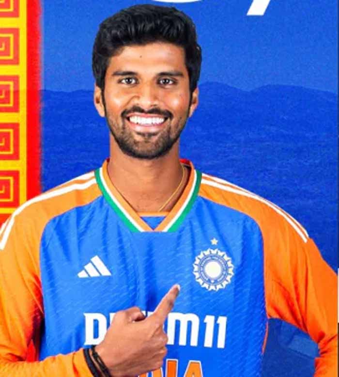 वॉशिंगटन सुंदर का कमाल! ड्रेसिंग रूम में मिला स्पेशल अवॉर्ड, बोले- ऑस्ट्रेलिया में ये करना गर्व की बात वॉशिंगटन सुंदर का कमाल! ड्रेसिंग रूम में मिला स्पेशल अवॉर्ड, बोले- ऑस्ट्रेलिया में ये करना गर्व की बात