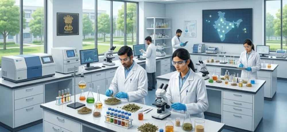 आयुष दवाओं की गुणवत्ता जांच को बड़ी मजबूती, 108 लैब को मिली मंजूरी, भ्रामक विज्ञापनों पर भी सख्ती आयुष दवाओं की गुणवत्ता जांच को बड़ी मजबूती, 108 लैब को मिली मंजूरी, भ्रामक विज्ञापनों पर भी सख्ती
