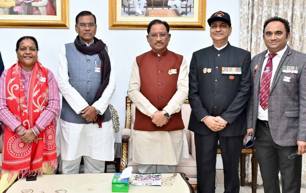 राष्ट्र की सुरक्षा में निरंतर तैनात हमारे सैन्य जवानों का योगदान अतुलनीय : मुख्यमंत्री विष्णु देव साय