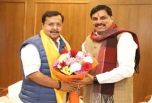 मुख्यमंत्री डॉ. मोहन यादव की भाजपा के नवनियुक्त कार्यकारी अध्यक्ष श्री नितिन नबीन से सौजन्य मुलाकात