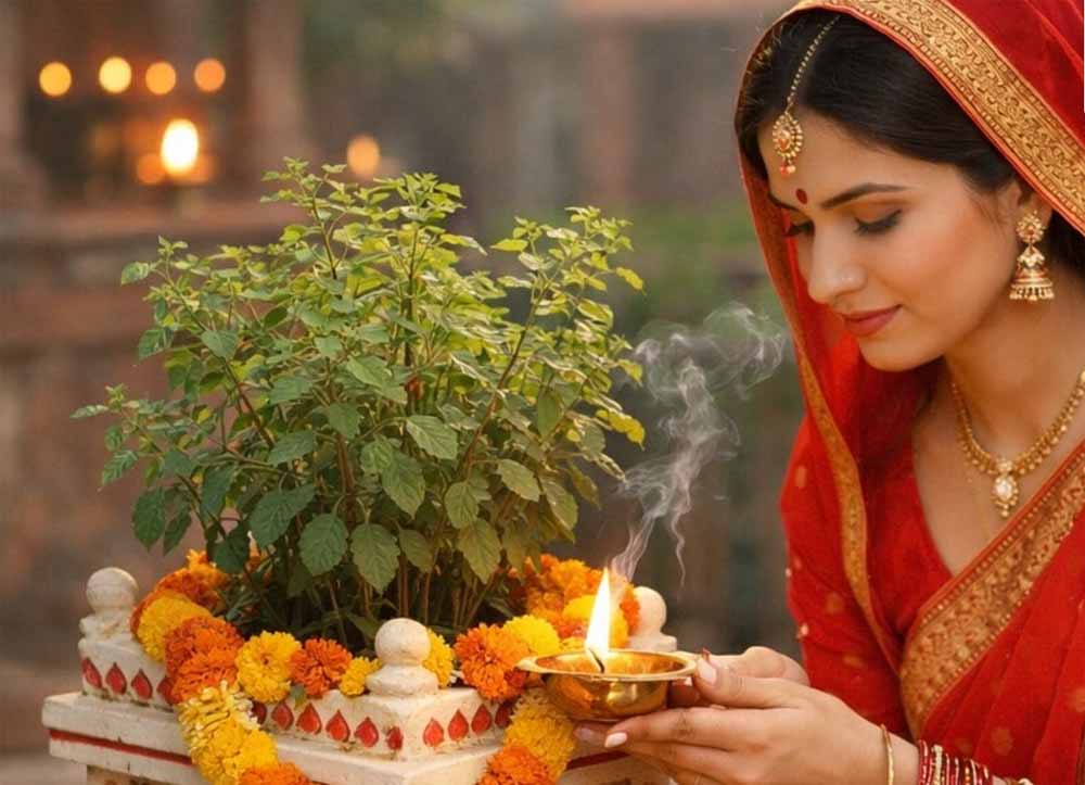 तुलसी पूजन दिवस पर शाम को करें ये खास उपाय, जीवन में आएगा सुख-समृद्धि का संचार