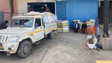 अवैध धान पर हुई कार्यवाही, 264 क्विंटल से अधिक धान जप्त