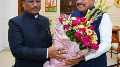 मुख्यमंत्री विष्णु देव साय ने भोपाल में मुख्यमंत्री डॉ.मोहन यादव से की सौजन्य भेंट मुख्यमंत्री विष्णु देव साय ने भोपाल में मुख्यमंत्री डॉ.मोहन यादव से की सौजन्य भेंट