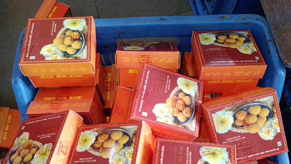 महाकाल मंदिर में 24 घंटे मिलेगा लड्डू प्रसाद, उज्जैन में नया काउंटर शुरू