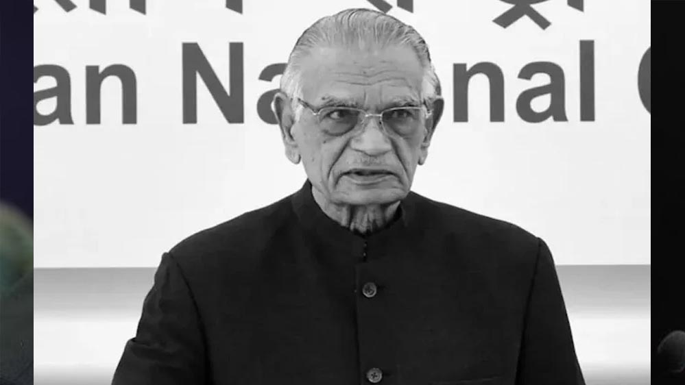 पूर्व गृह मंत्री शिवराज पाटिल का निधन, 90 वर्ष की आयु में लातूर में ली अंतिम सांस