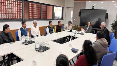 राष्ट्रीय स्वयंसेवक संघ के अखिल भारतीय सर सह कार्यवाह श्री मुकुंदा जी ने किया अजीम प्रेमजी विश्वविद्यालय भोपाल का भ्रमण