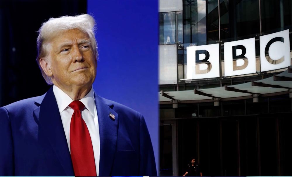BBC पर 10 बिलियन डॉलर का मानहानि केस, ट्रंप ने लगाया आरोप