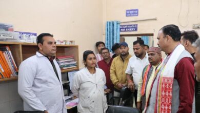 रायपुर : स्वास्थ्य मंत्री श्री श्याम बिहारी जायसवाल ने सामुदायिक स्वास्थ्य केंद्र साजा का किया निरीक्षण