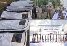 सुरक्षा बलों की बड़ी सफलता: 1.30 करोड़ के इनामी 18 नक्सली ढेर, भारी हथियारों का जखीरा बरामद