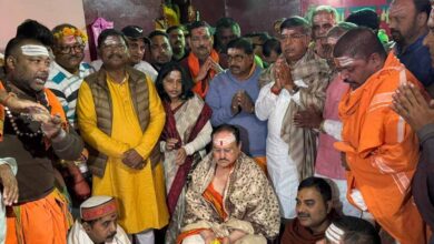 बाबा बैद्यनाथ धाम पहुंचे JP नड्डा, भगवान शिव की पूजा-अर्चना की