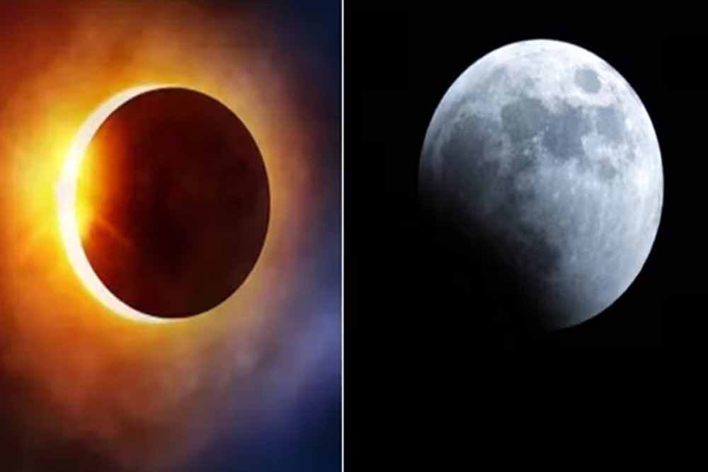2026 में खगोलीय धमाका: साल भर में देखने को मिलेंगे 2 सूर्य और 2 चंद्र ग्रहण 2026 में खगोलीय धमाका: साल भर में देखने को मिलेंगे 2 सूर्य और 2 चंद्र ग्रहण