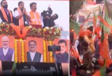 पटना में भाजपा कार्यकारी अध्यक्ष का भव्य रोड शो, हाथी-घोड़ा और बुलडोजर के साथ हुआ जोरदार स्वागत