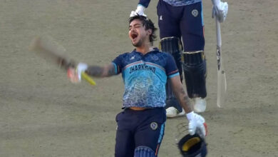 ईशान किशन ने 39 गेंदों में 125 रन की तूफानी पारी, 33-बॉल में बनाया लिस्ट-ए में दूसरी सबसे तेज सेंचुरी