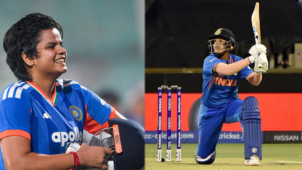 शेफाली के तूफान में उड़ा श्रीलंका, भारत ने 7 विकेट से जीता मैच और सीरीज में बनाई 2-0 की बढ़त शेफाली के तूफान में उड़ा श्रीलंका, भारत ने 7 विकेट से जीता मैच और सीरीज में बनाई 2-0 की बढ़त