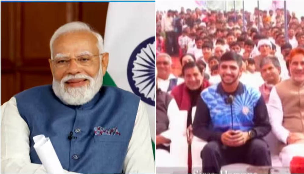 बॉक्सर से बातचीत में पीएम मोदी का मजेदार जवाब: ‘तेरे जैसा ही हूं’, रिएक्शन वायरल