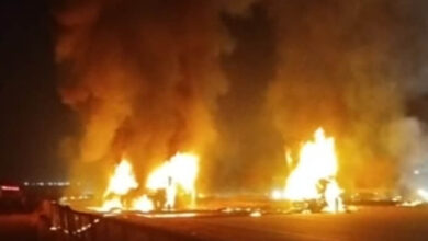 कर्नाटक में सड़क हादसा: लॉरी और बस की टक्कर, आग लगने से 9 लोगों की दर्दनाक मौत