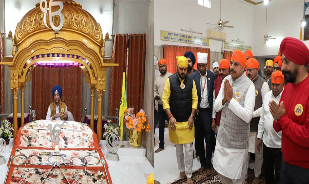 मुख्यमंत्री मोहन यादव ने वीर बाल दिवस पर साहिबजादों को किया नमन, गुरुद्वारा में माथा टेका मुख्यमंत्री मोहन यादव ने वीर बाल दिवस पर साहिबजादों को किया नमन, गुरुद्वारा में माथा टेका
