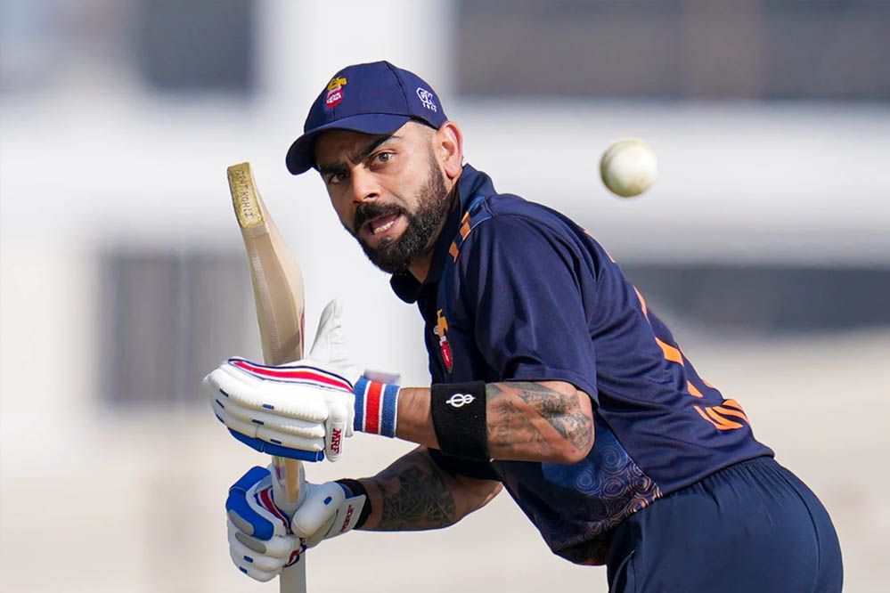विराट कोहली का विजय हजारे ट्रॉफी सफर जारी, एक और मैच खेलने की संभावना