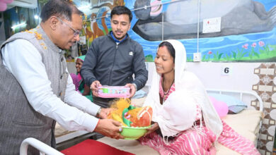 रायपुर : मुख्यमंत्री विष्णुदेव साय ने फरसाबहार, कुनकुरी और मनोरा में पोषण पुनर्वास केन्द्र का किया शुभारंभ