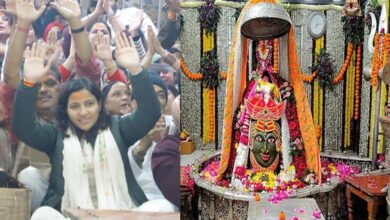 विश्व कप विजेता स्नेहा राणा ने महाकालेश्वर मंदिर में दर्शन कर जीत का श्रेय बाबा महाकाल को दिया