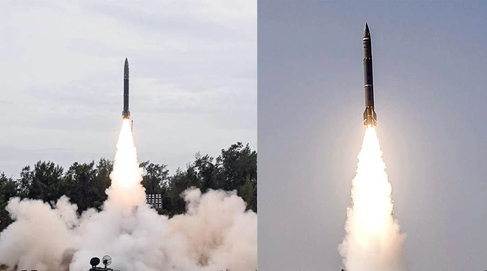 DRDO ने एक साथ दागीं दो ‘प्रलय’ मिसाइलें, भारत ने दिखाई अपनी सैन्य ताकत