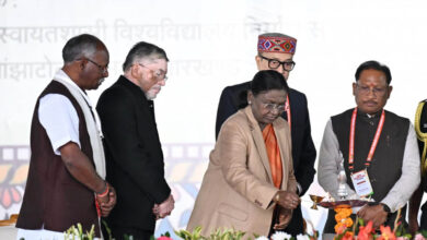 रायपुर : राष्ट्रपति श्रीमती द्रौपदी मुर्मू ने ‘जशक्राफ्ट’ एवं जशपुर की जनजातीय मातृशक्ति के कौशल की सराहना की