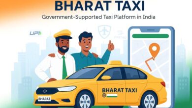 Bharat Taxi की शुरुआत: सस्ता किराया और ड्राइवरों को पूरी कमाई का बड़ा फायदा