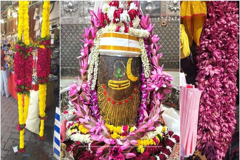 बाबा महाकाल को फूलों की भारी माला पहनाने पर रोक, श्रद्धालुओं से अनुरोध इसे न खरीदने का