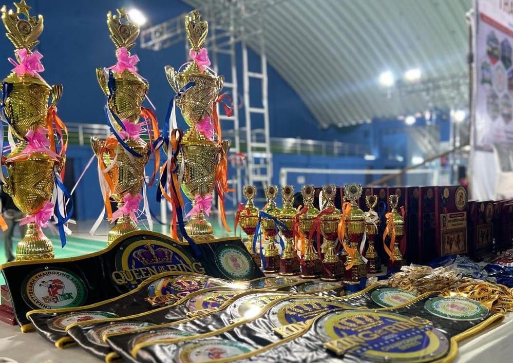 दंतेवाड़ा में जारी राज्य स्तरीय थाई बॉक्सिंग चैंपियनशिप-2025, इंदिरा स्टेडियम में आयोजन