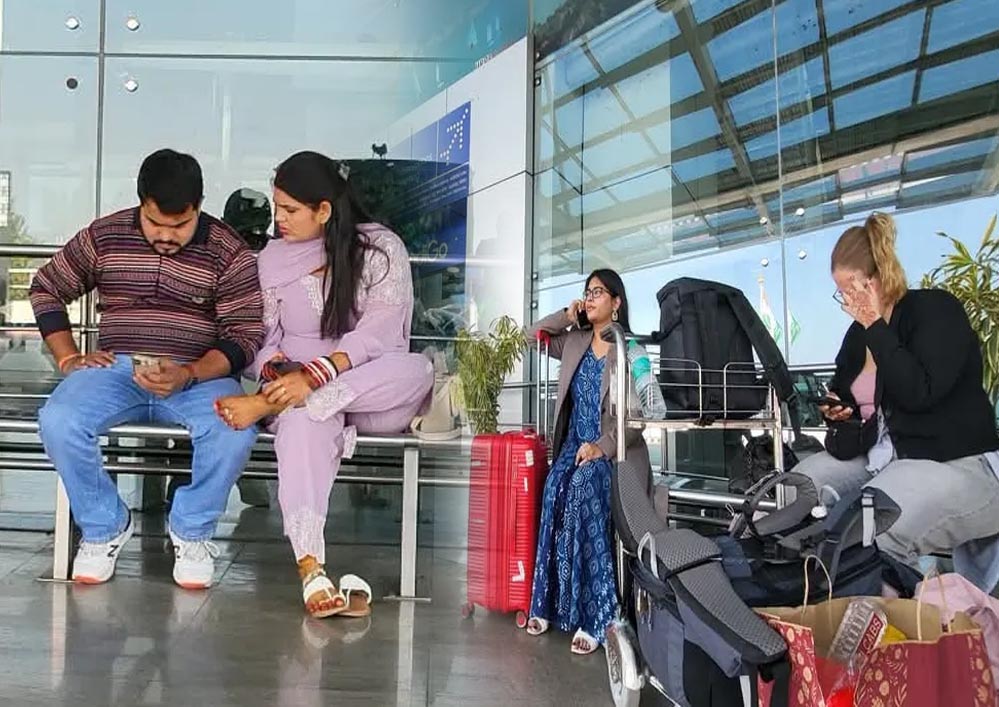 इंडिगो की फ्लाइट कैंसिल, MP में फंसे यात्री; शादी अटेंड करने के लिए ट्रेन पकड़ी, अगले 3 दिन तक नहीं होगी री-शेड्यूलिंग इंडिगो की फ्लाइट कैंसिल, MP में फंसे यात्री; शादी अटेंड करने के लिए ट्रेन पकड़ी, अगले 3 दिन तक नहीं होगी री-शेड्यूलिंग