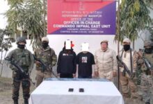 मणिपुर में सुरक्षा बलों की बड़ी कार्रवाई: दो महिलाओं समेत 7 उग्रवादी गिरफ्तार, हथियारों का जखीरा बरामद