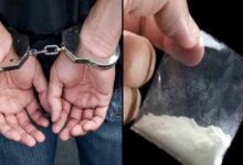 ड्रग्स माफियाओं पर पुलिस का बड़ा एक्शन, 500 ग्राम चरस, 12 लाख कैश और हथियार जब्त