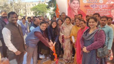 राज्यमंत्री गौर ने किया 1.18 करोड़ के विकासकार्यों का भूमिपूजन राज्यमंत्री गौर ने किया 1.18 करोड़ के विकासकार्यों का भूमिपूजन