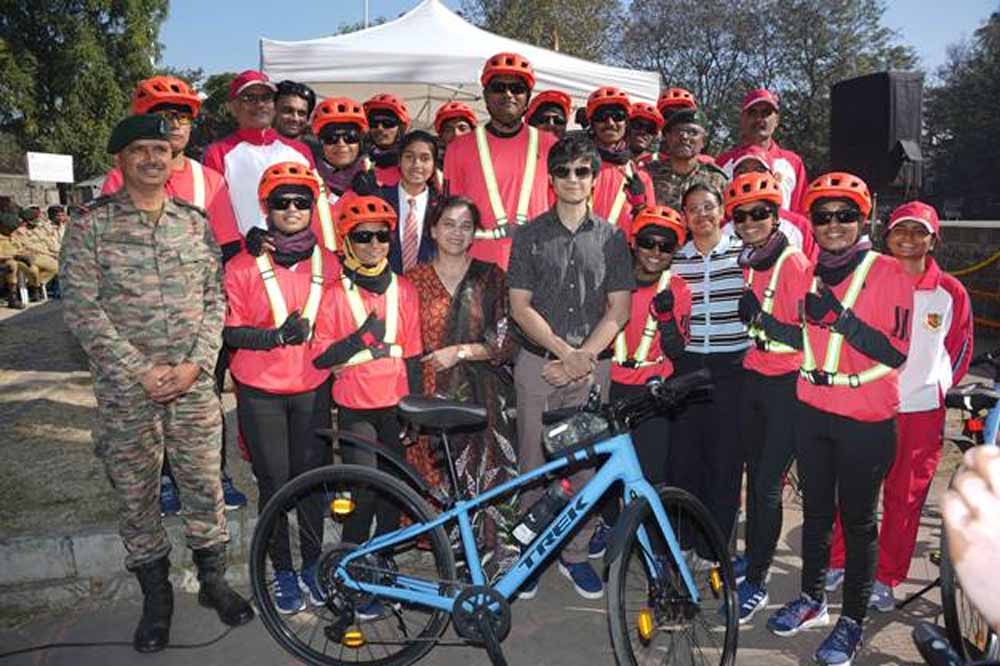 पुणे से दिल्ली तक राष्ट्रप्रेम का पैडल, एनसीसी का भव्य साइकिल अभियान रवाना