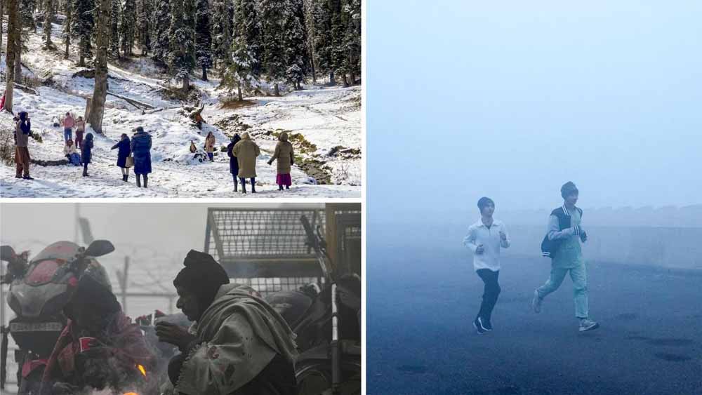 कांपी ठंड से दिल्ली, सीजन का सबसे सर्द दिन; पहाड़ों पर बर्फबारी का अलर्ट, जानें UP-बिहार समेत 10 राज्यों का मौसम हाल