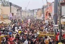 आस्था का सैलाब: अयोध्या में श्रीराम के दर्शन को उमड़ा श्रद्धालुओं का जनसमूह