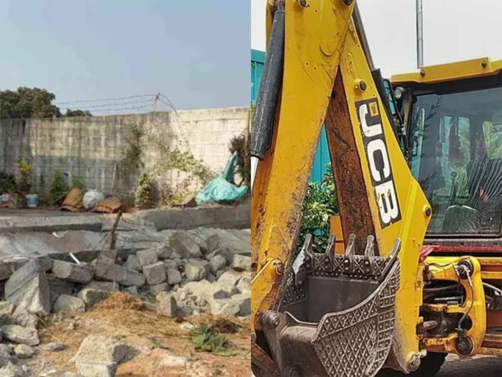 पत्नी के बार-बार मायके जाने से बिफरा पति, झारखंड में ससुराल पर चलवा दिया बुलडोजर