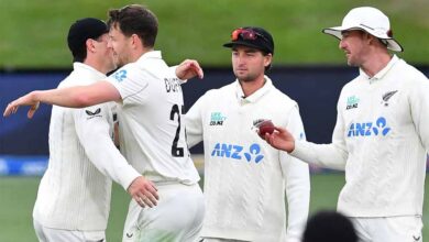 क्राइस्टचर्च टेस्ट पर कीवी कब्ज़ा: डफी की घातक स्पेल से वेस्टइंडीज 167 पर समेटा क्राइस्टचर्च टेस्ट पर कीवी कब्ज़ा: डफी की घातक स्पेल से वेस्टइंडीज 167 पर समेटा