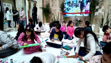 मध्यप्रदेश उत्सव का दूसरा दिन : ड्राइंग प्रतियोगिता का आयोजन