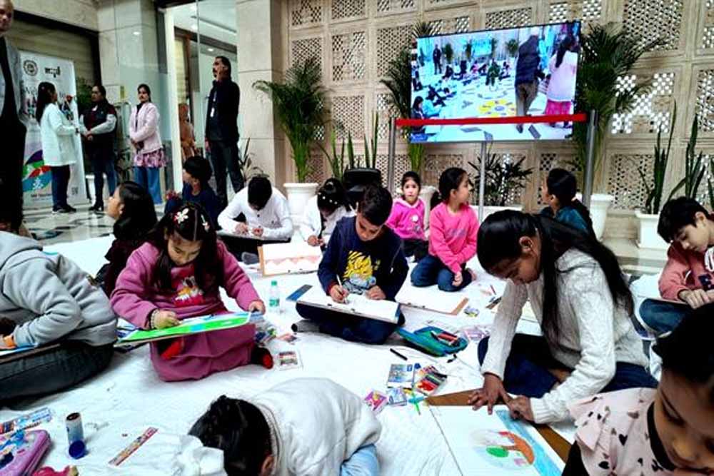 मध्यप्रदेश उत्सव का दूसरा दिन : ड्राइंग प्रतियोगिता का आयोजन मध्यप्रदेश उत्सव का दूसरा दिन : ड्राइंग प्रतियोगिता का आयोजन