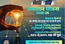 समाधान योजना का प्रथम चरण 31 दिसंबर तक, सरचार्ज में सौ फीसदी तक छूट का अंतिम दिन