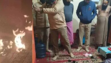 अयोध्या में हनुमानगढ़ी के संत पर जानलेवा हमला! सोते समय कमरे में फेंकी गई आग