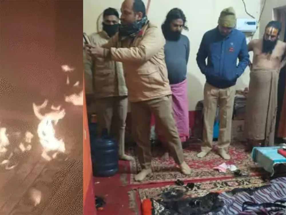 अयोध्या में हनुमानगढ़ी के संत पर जानलेवा हमला! सोते समय कमरे में फेंकी गई आग अयोध्या में हनुमानगढ़ी के संत पर जानलेवा हमला! सोते समय कमरे में फेंकी गई आग