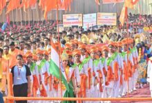 महाराणा प्रताप शिक्षा परिषद से जुड़े शैक्षणिक संस्थानों के विद्यार्थियों ने निकाली शोभायात्रा