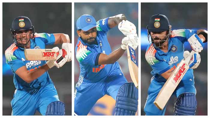 रोमांचक मुकाबले में टीम इंडिया विजयी, विराट–गिल की फिफ्टी और श्रेयस की जोरदार एंट्री रोमांचक मुकाबले में टीम इंडिया विजयी, विराट–गिल की फिफ्टी और श्रेयस की जोरदार एंट्री